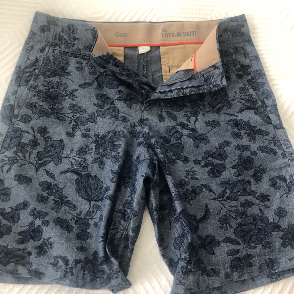 Gap Floral Cotton Lived In short